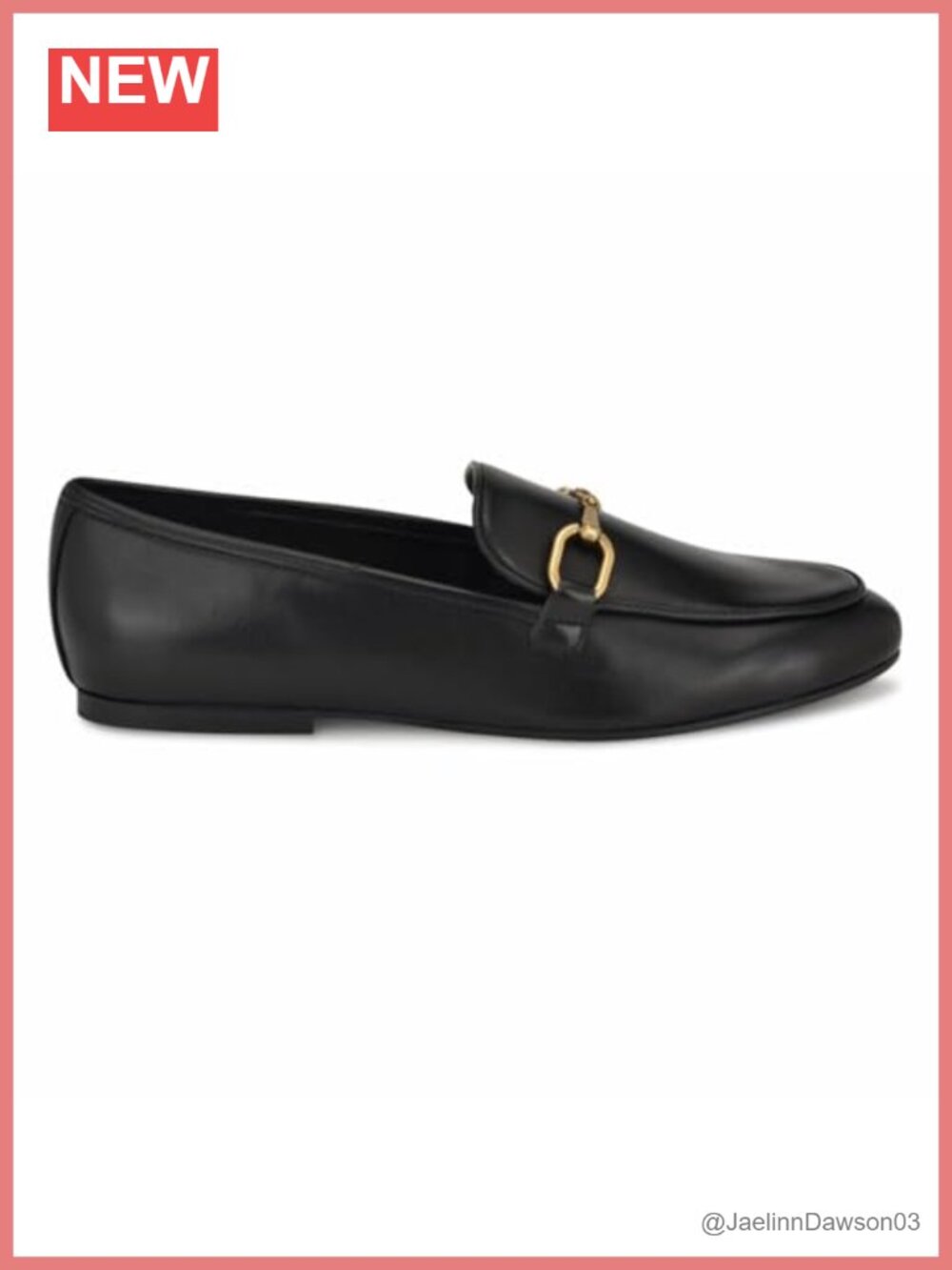 Nine West Brayci Women's Loafer Faux Leather Slip-On Almond Toe Horsebit